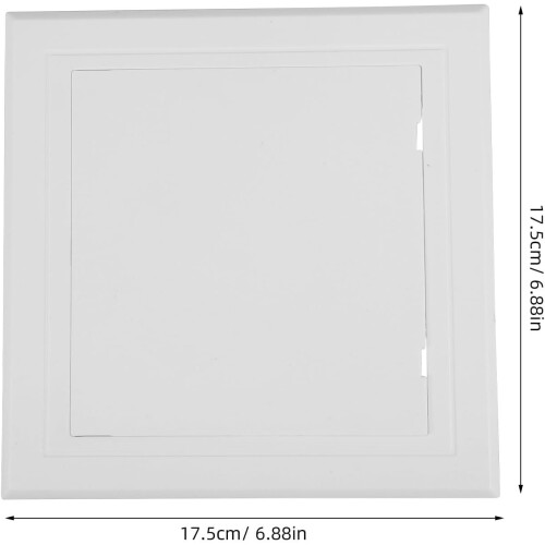 White Abs Access Door Panel for Drywall Bathroom Access Panel Moisture Resistant Versatile Use Sturdy Plastic 1
