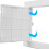 White Abs Access Door Panel for Drywall Bathroom Access Panel Moisture Resistant Versatile Use Sturdy Plastic 8