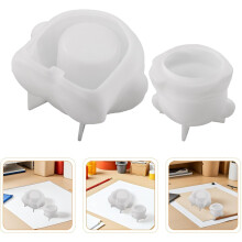 Urso Molde Silicone Valentines Moldes Dia dos Namorados Silicone para Jarro de Armazenamento DIY