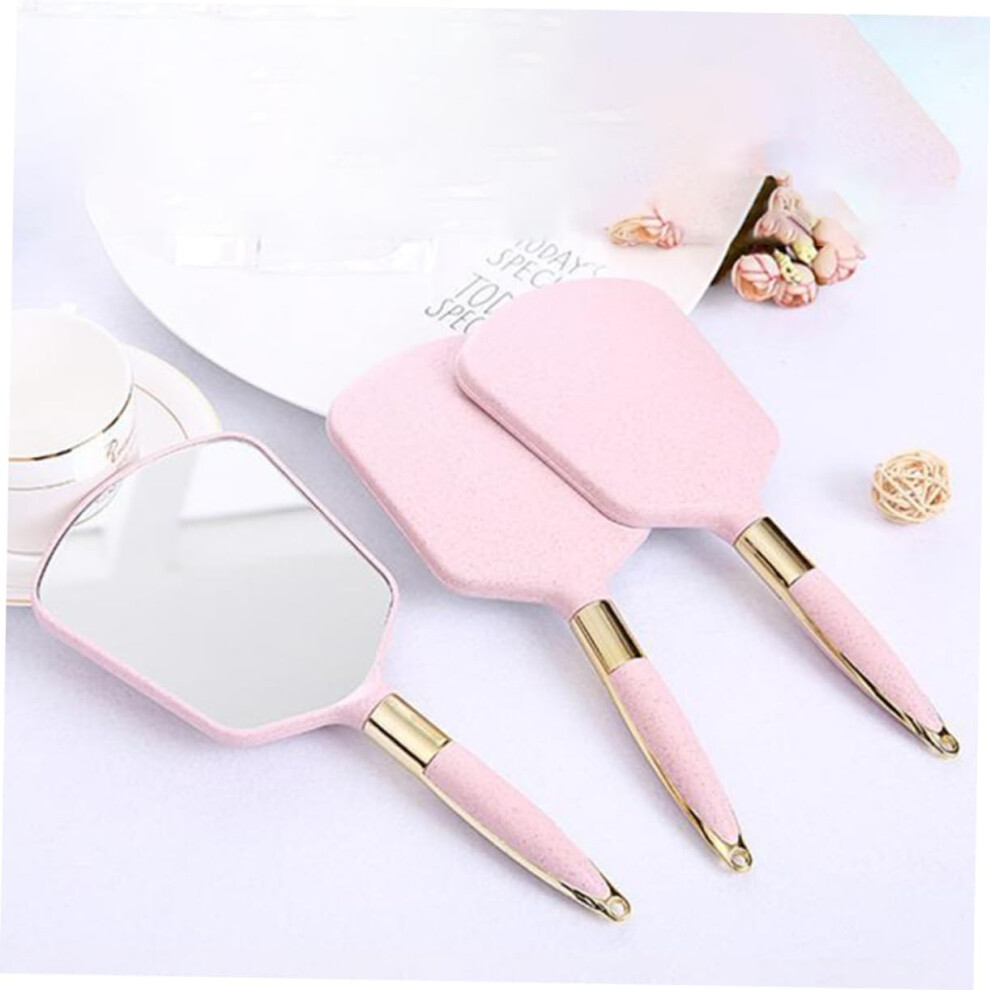 Hkhbjs Portable Beauty Mirror Handheld Makeup Mirror Wall Mount For Home Travel Salon Use Random Color