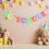 Schulanfangsbanner-Set, bunte Alphabet-Papiergirlande 6
