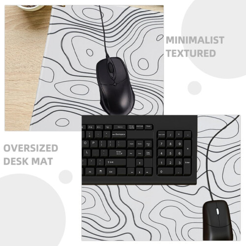 Μεγάλο Mouse Pad για Gaming 300x800x3mm με εκτεταμένο τοπογραφικό χάρτη και ραμμένες άκρες 2