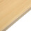 Mobile CPU Stand with Rolling Wheels, Wooden Computer Tower Base in Light Walnut 3