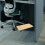Mobiler CPU-Ständer mit Rollen, Computer-Tower-Fuß aus hellem Walnussholz 6