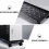 Mobile CPU Stand with Wheels, Computer Case Rack with Casters, Black Desktop Host Rack 3