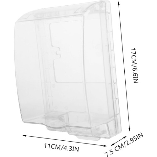 Caixa de soquete à prova de Splash impermeável com tampa de soquete conjunta do material ABS 1