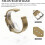 Nylon Watch Band 20Mm Quick Release Replacement Strap Sturdy Beige Nylon Watch Strap 5