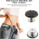 10 boutons pour jeans et pantalons, style simple, à monter soi-même. 5