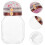 Household Sewing Tool Pin Cushion with Plastic Storage Bottle, White Needle Holder 8