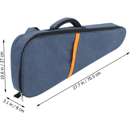 Saco de transporte para Ukulele 26 polegadas com design espessado e esponja leve e material de pano Oxford 1