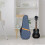 Saco de transporte para Ukulele 26 polegadas com design espessado e esponja leve e material de pano Oxford 5