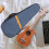 Saco de transporte para Ukulele 26 polegadas com design espessado e esponja leve e material de pano Oxford 6