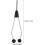 Fly Tying Bobbin Holder with Dual Ceramic Tips Smooth Rolling Threader Tool 2