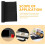 Gaming Desk Mat Non-Slip Rubber Mouse Pad Comfortable Material for Computer Desks 5
