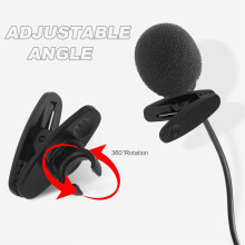 10 Stück schwarze Mikrofonclip-Halter für Hemd- und Reversmikrofone, robustes Kunststoffmaterial