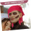 set di accessori per costume da pirata per uomo e donna: sciarpa e fascia traspiranti. 8