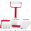 Manual Pizza Roller Docker Needle Wheel Red Pizza Hole Punch Tool 3