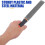 Woodworking Metal File 6 Inch Hand File with Double-Cut Teeth Triangular Rasp Tool 7