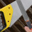 Woodworking Metal File 6 Inch Hand File with Double-Cut Teeth Triangular Rasp Tool 8