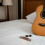 Ukulele Part Accessory Wood Bridge Saddle Nut Premium Wood Material Brown Easy to Use Replace Bridge 6