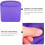 Apoio do mouse do pulso ergonômico e base anti-deslizante Pu 8
