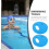 Ensemble planche de natation et pull-buzz, en mousse épaisse, bleu marine 3