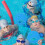 Ensemble planche de natation et pull-buzz, en mousse épaisse, bleu marine 6