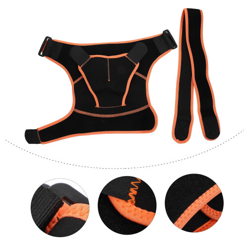 Adjustable Shoulder Protector Breathable Sports Shoulder Support Strap for Unisex 2