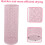 Pink Iron Umbrella Bucket Drying Umbrella Storage Container 8