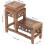 Support en bois pour café, porte-bonsaï, base artisanale, structure robuste, points d'appui stables 2