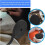 50pcs Fox-Shaped Student Erasers Bulk Set Portable Writing Erasers 8