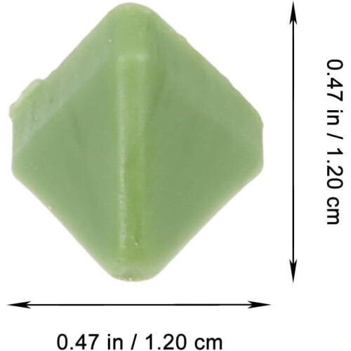 Triângulo de resina abrasivo 12X12Mm 500G rápido tumbling buffer mídia 1