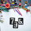 Multi-Function Black Pp Plastic Alphabet Number Letter Stencils Set 42 Sheets 7