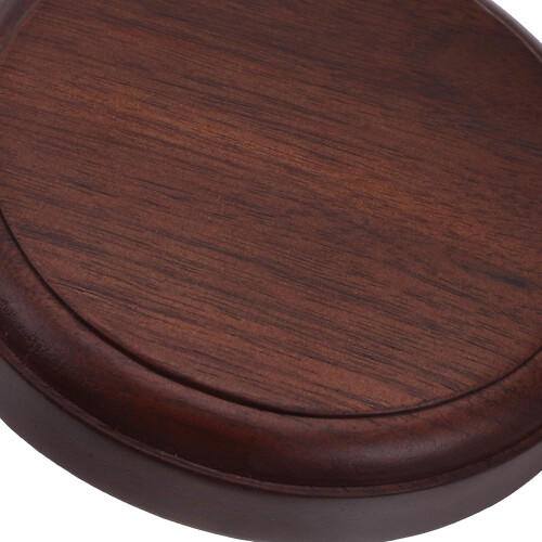 Base in legno per supporto espositivo di bonsai e statue 2