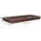 Bandeja de madera para velas, bandeja decorativa de estilo rústico, rectangular, estrecha y resistente. 2