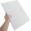 Tabla de cortar rectangular de vidrio templado de 0,2" de grosor, resistente al calor, robusta y multifuncional. 4