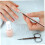 9pcs Nail Art Brush Tool Set Replacement Pen Tips Crystal Handle Professional Salon 7