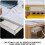 Large White under Desk Drawer Organizer Box Hidden Storage Organizer 7