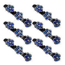 6pcs Hair Clip with Multiple Colors Floral Design Hair-S1