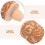 Embossing Rolling Pin for Pie Crust Dough Rolling Pin Multi Functional Beech Wood Cylindrical 3