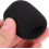 10pcs Black Microphone Windscreen Sponge Covers for Conference Microphones 4