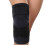 Verstellbare schwarze elastische Kniebandage mit Schultergurt 5