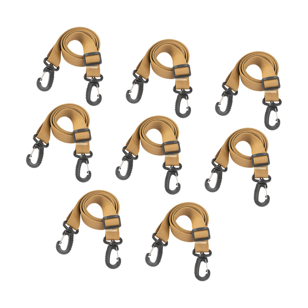 8Pcs Garage Door Banners Clip For Easyly Installation-Khaki 7754002865756
