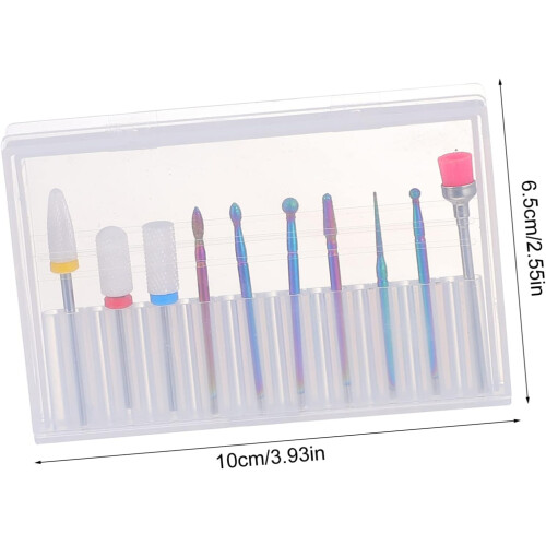 Nail Grinding Head Nail Drill Bits Polishing Tool for Manicure Tool 1