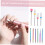 Nail Grinding Head Nail Drill Bits Polishing Tool for Manicure Tool 3