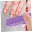 Limes à ongles décoratives et bloc polissoir (lot de 10 pièces) 3
