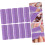 Limes à ongles décoratives et bloc polissoir (lot de 10 pièces) 7