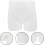 Calça interior exibe modelo de quadril para meninos e meninas calça interior e calça interior plástico branco 6