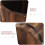 Porte-parapluie en bois, design compact, solution de rangement soignée, aspect élégant 3