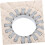 3er-Set Schiebe-Sichtschutzschild 10 x 4 cm, weiß, Türhänger-Indikator 5